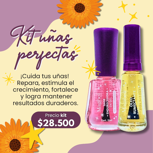 Kit Uñas Perfectas Base + Óleo