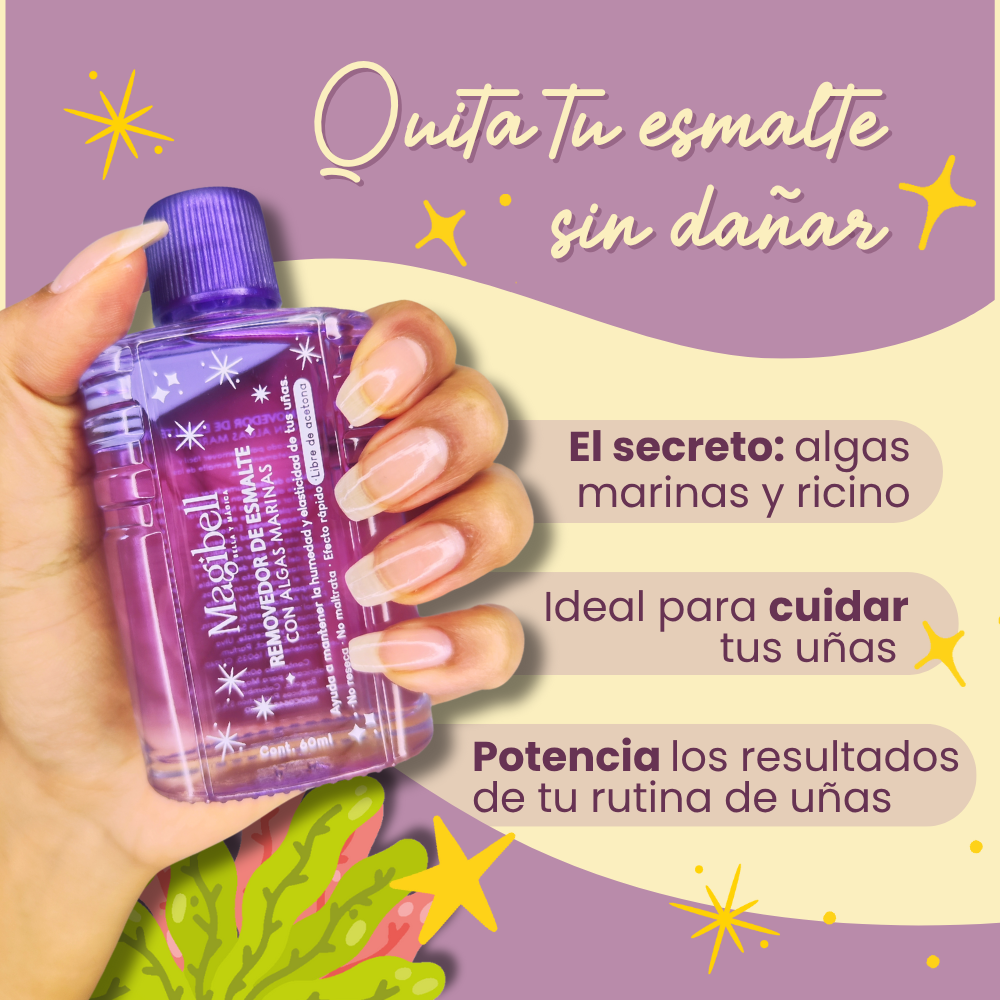 Kit Uñas Bonitas Base + Quitaesmalte