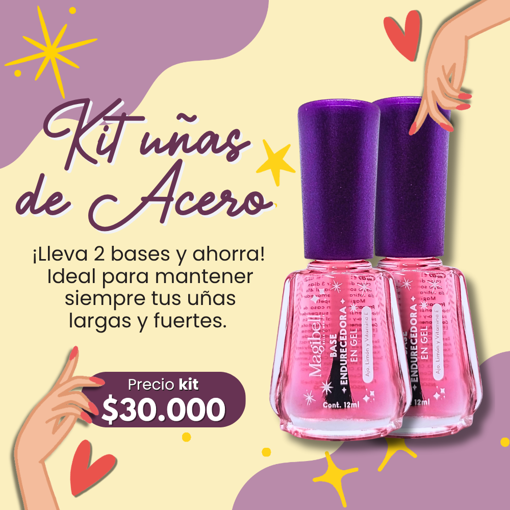 Kit Uñas de Acero
