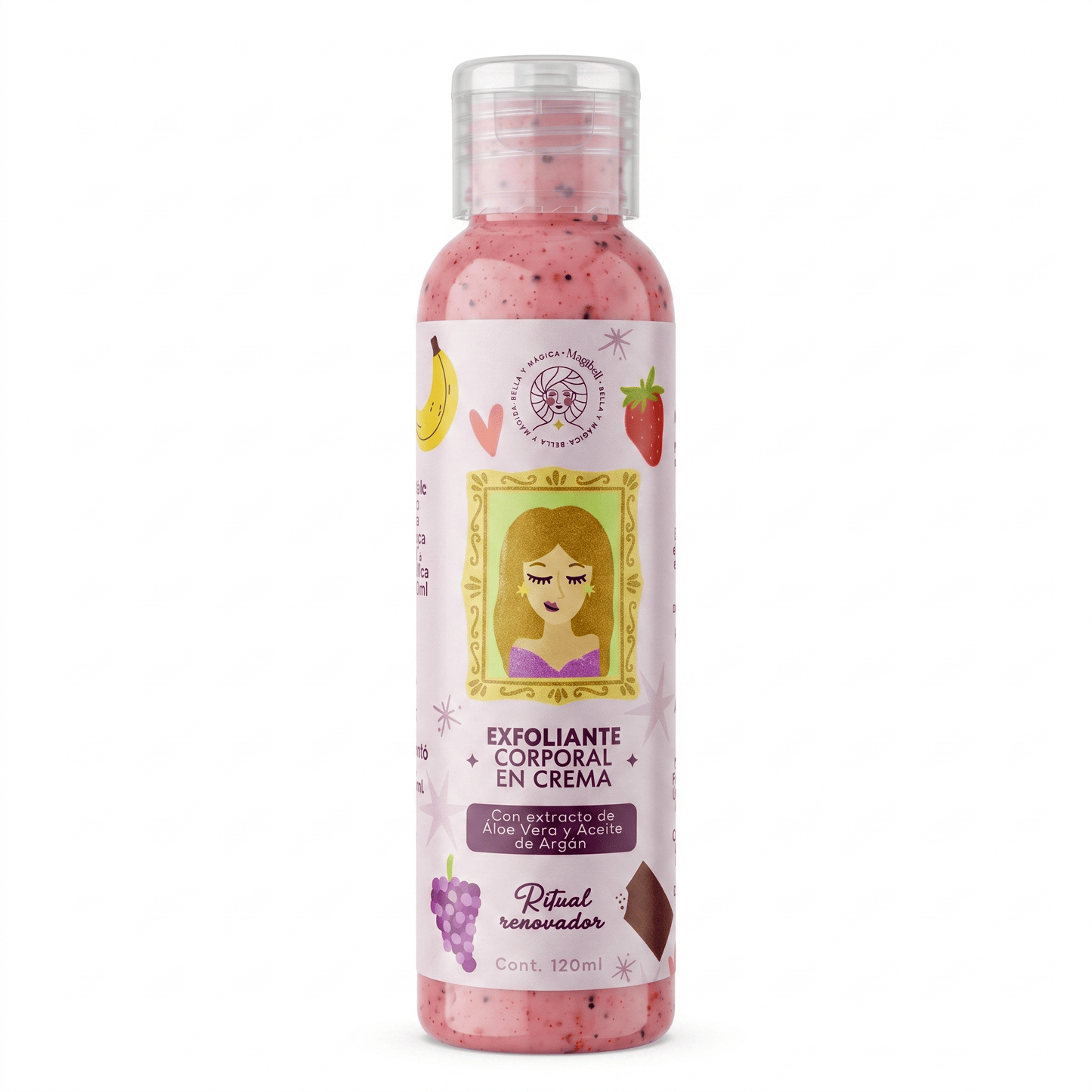 Exfoliante Corporal de Frutos Rojos con Vitaminas
